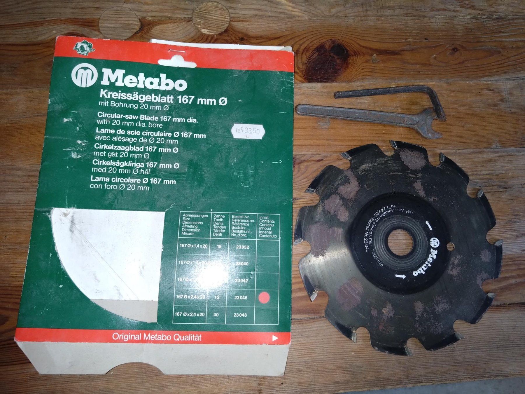 Metabo Seghe: Hand-Kreissäge – Usato da Kradolf venduto da oxanab 3
