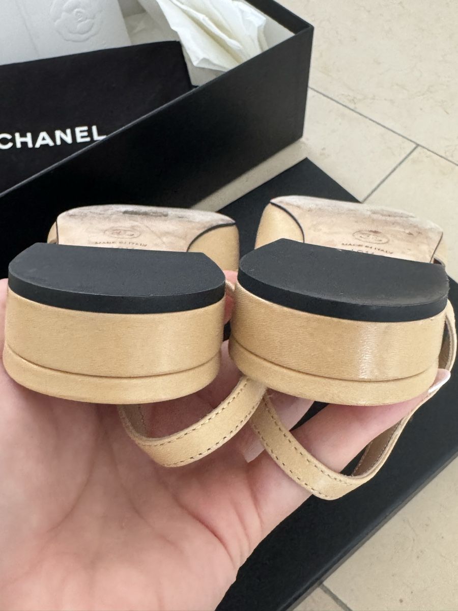 Chanel Chaussures femmes: Chanel Slingback Classic beige Gr 40.5 Full Set – D'occasion à Wädenswil par Isa_belle28 4