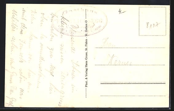 Cartoline postali: Teufen /App., Ansicht mit Bad Sonder, Fr – Usato da Berlin venduto da bartko-reher 1