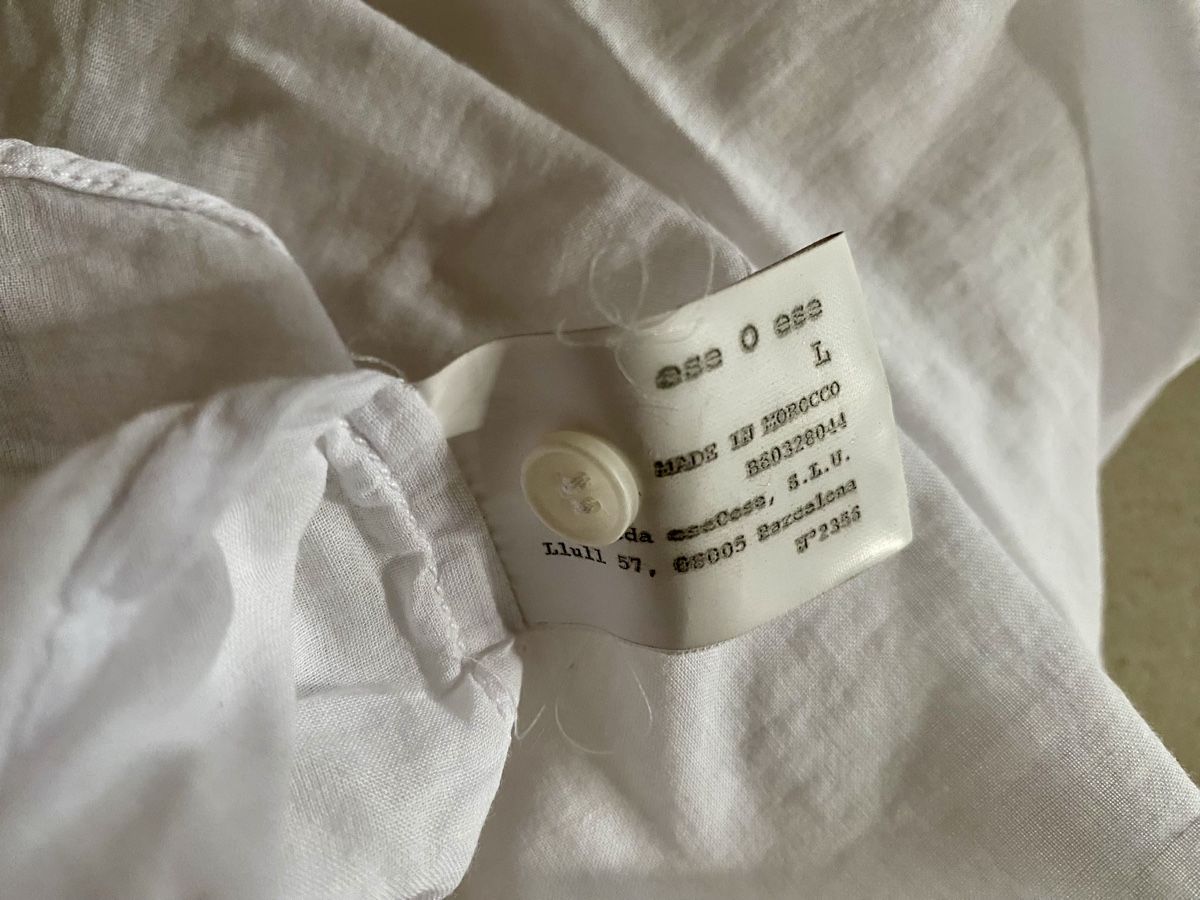 Camicette: BLUSE KURZARM SOMMER BAUMWOLLE UND LEICHT – Usato da Eglisau venduto da Lara0 3