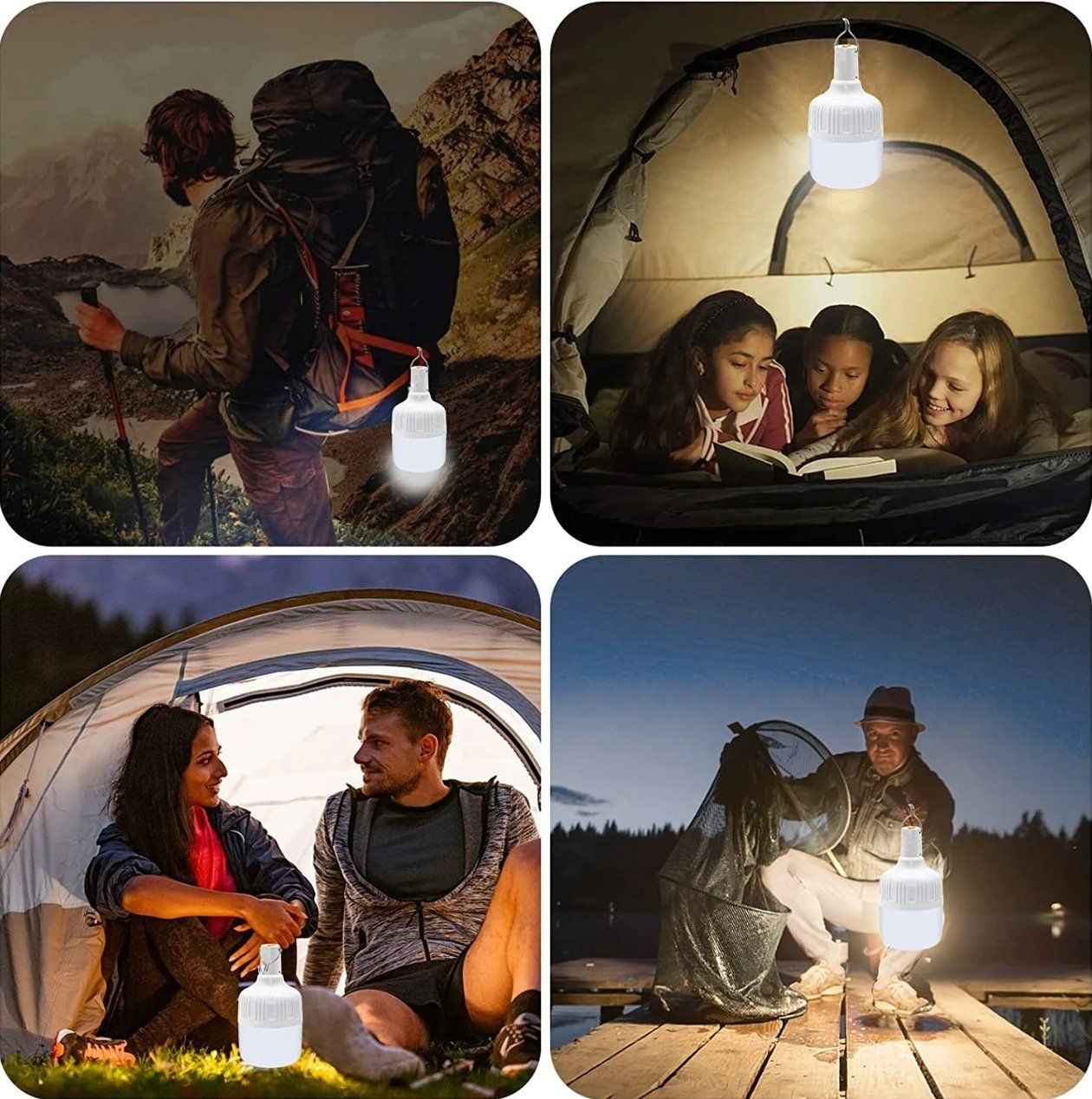 Lampen: Lampes de secours, camping, LED rechargeables, 80W – Neu (gemäss Beschreibung) aus Yverdon-les-Bains von rogi80 6