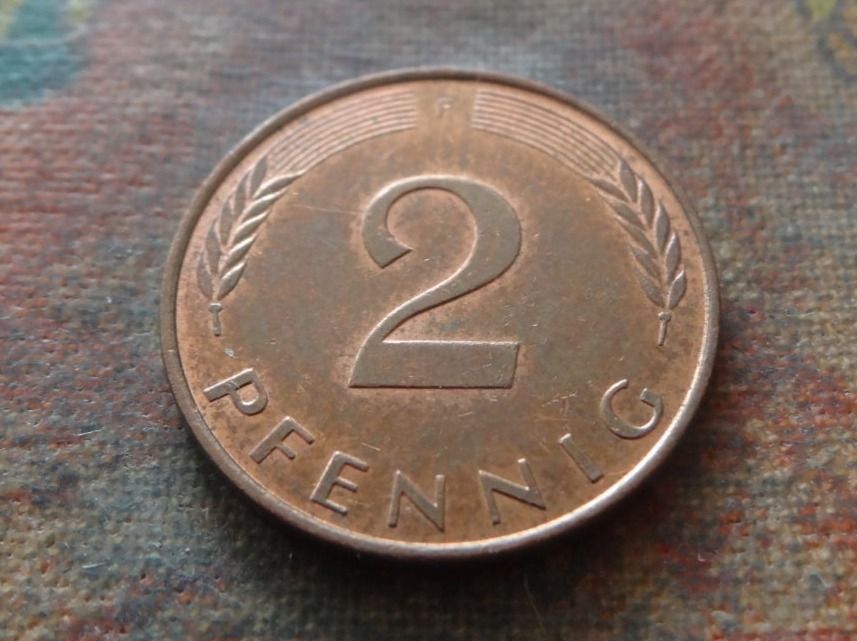 Alle Münzen: DEUTSCHLAND 2 Pfennig 1995 – Gebraucht aus Romanel-sur-Lausanne von Swift13 1