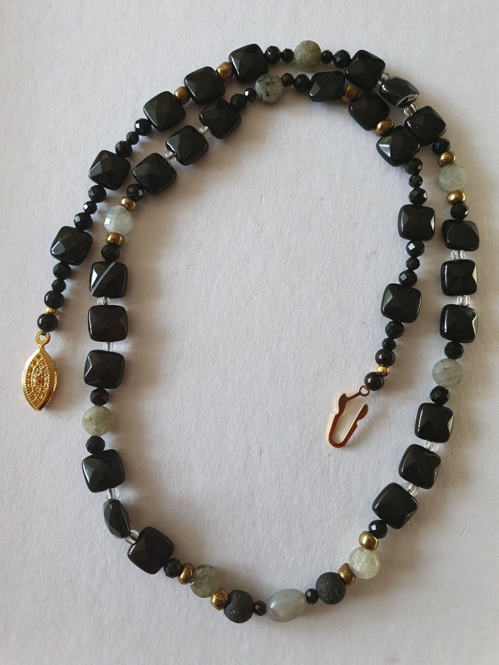 Catenine: Onix, Labradorite und Spinell – Nuovo (secondo la descrizione) da Benglen venduto da Meercat3 4