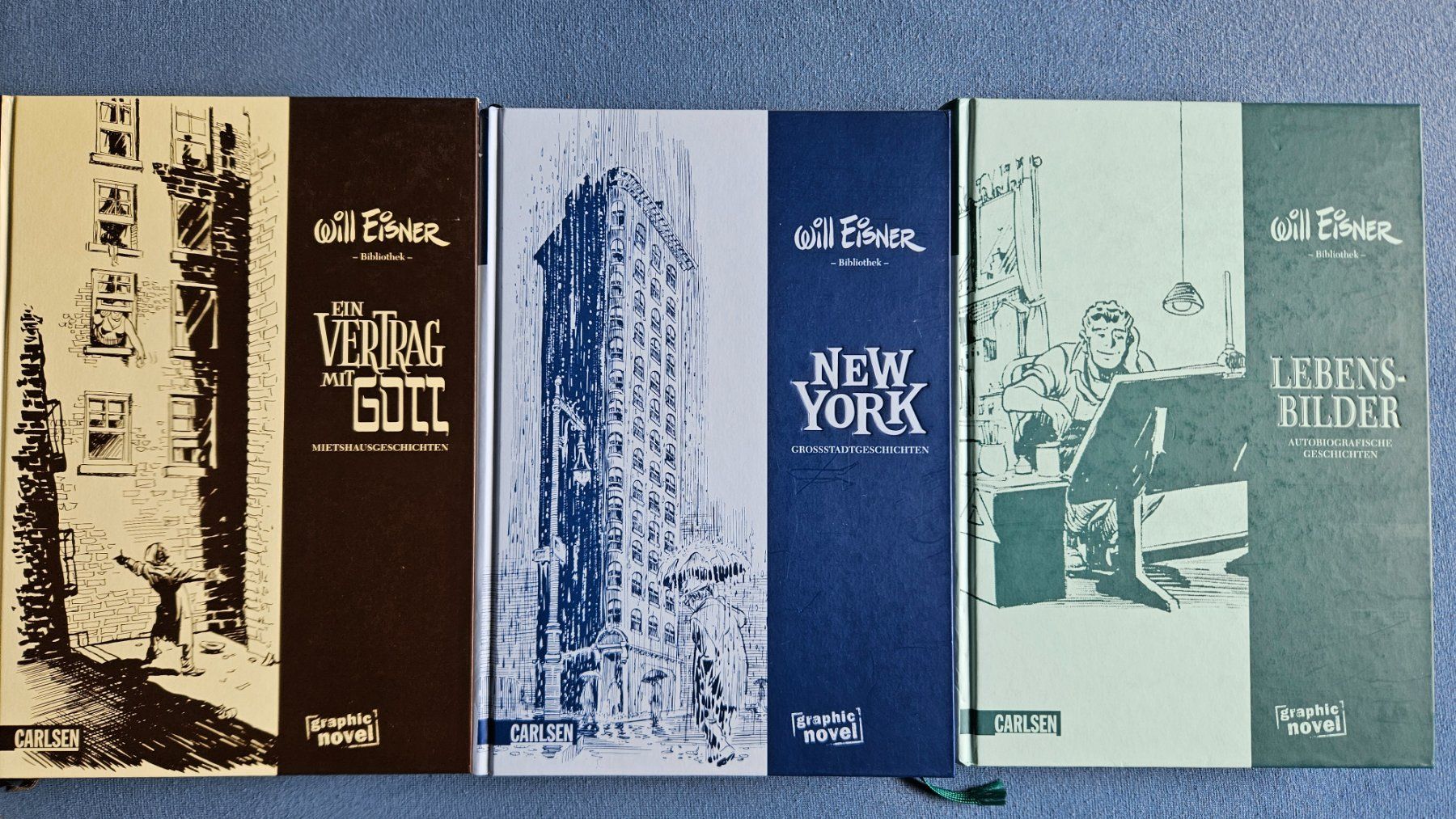 Fumetti: WILL EISNER BIBLIOTHEK -- 1_3 (KOMPL.) – Usato da Castrisch venduto da luf01
