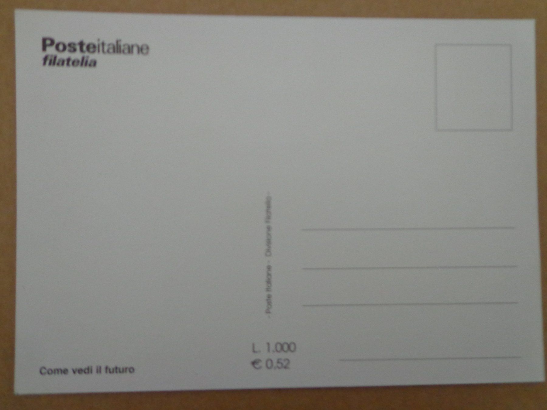 Tutti i francobolli: Maximumkarte MK 2000 ITALIEN – Nuovo (secondo la descrizione) da Le Locle venduto da aou_rf8w 1