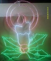 LED-Kerzen, 930x1120mm, mit Netzfilter