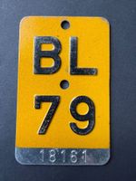 Mofanummer Baselland 1979
