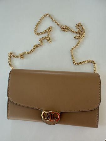Ralph Lauren Umhängetasche camel