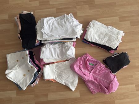 Mädchenkleidung Frühling/Sommer, Grösse 122/128 – Markenpake
