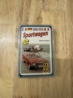 Quartett - Spielkarten Sportwagen mit Informations-Pad 