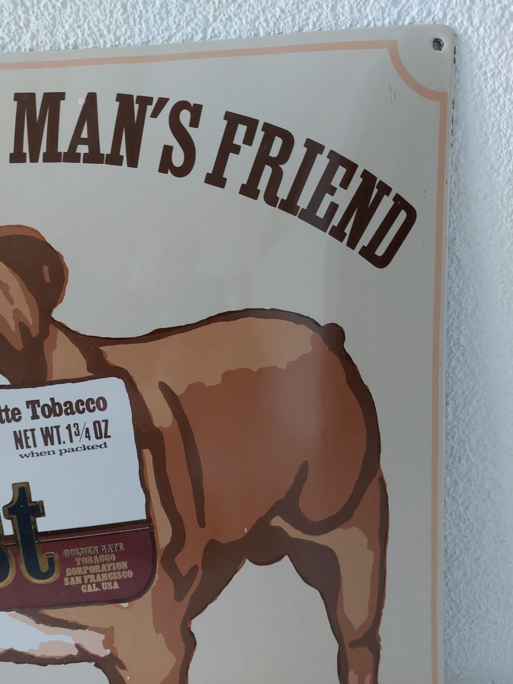 Marlboro Insegne: Emailschild West Cigarette Tabacco – Usato da Schenkon venduto da TG10 3