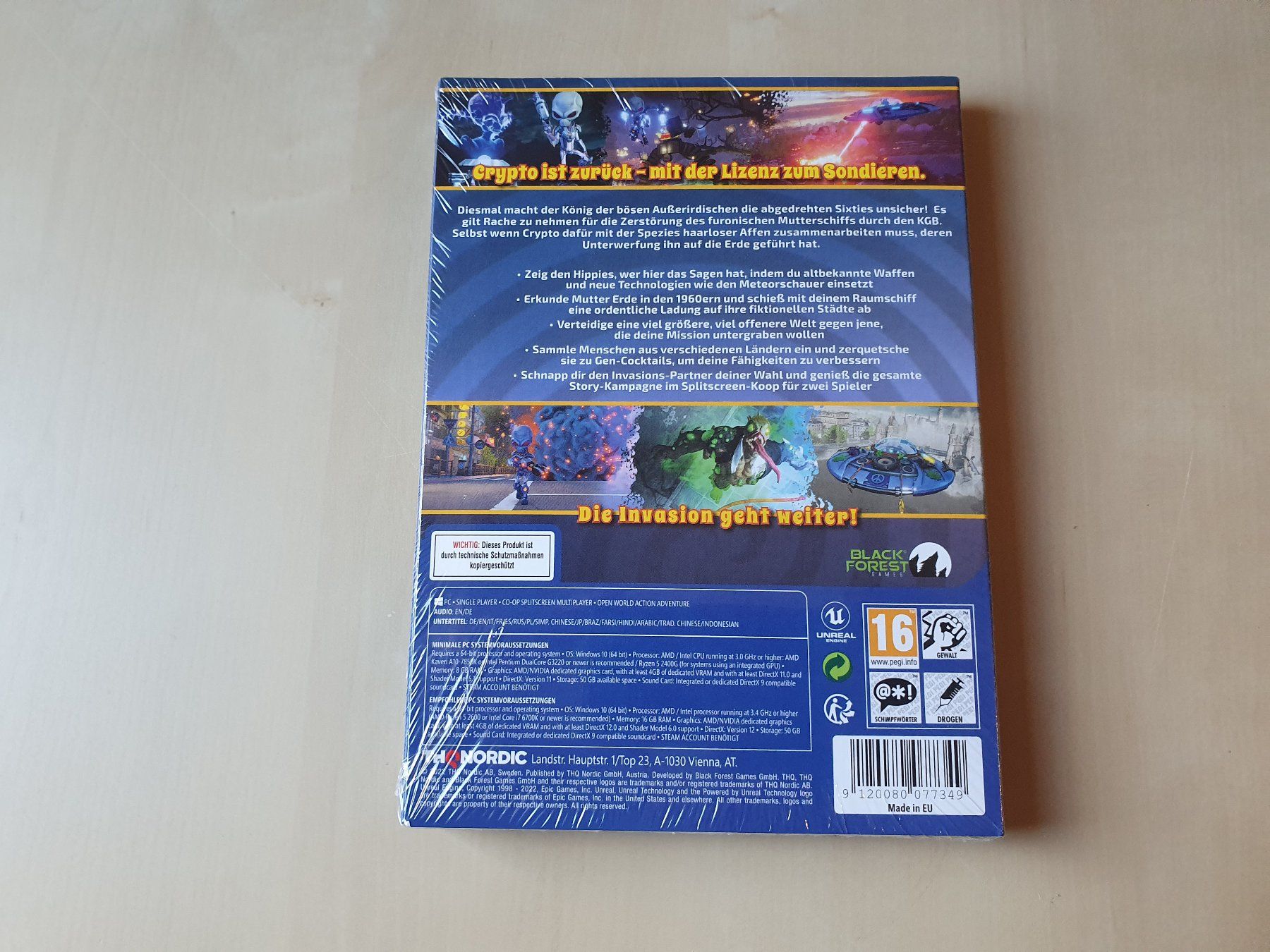 Microsoft Spiele: Destroy all Humans 2 neu und ovp – Neu und originalverpackt aus Stansstad von collectorsshop 1