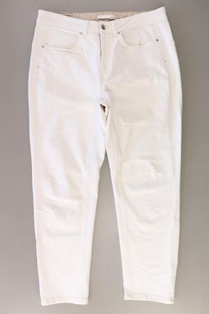 Oui Straight Jeans Gr. 42 weiß