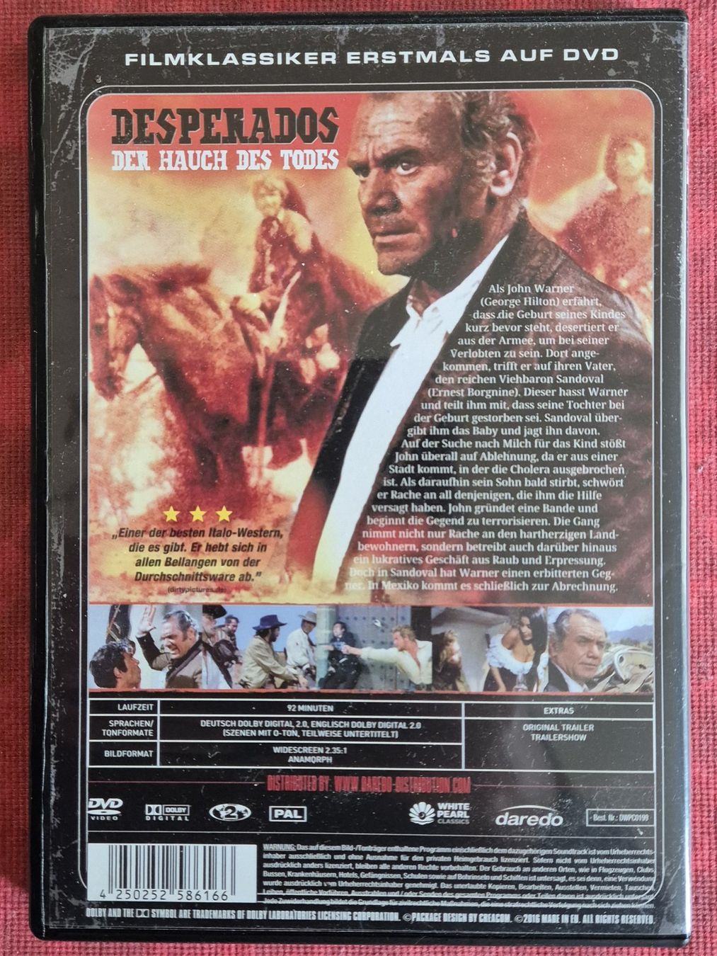 Tutti i DVDs: Desperados - Der Hauch des Todes / Ernest Borgnine – Usato da Chur venduto da big_5zx8 1