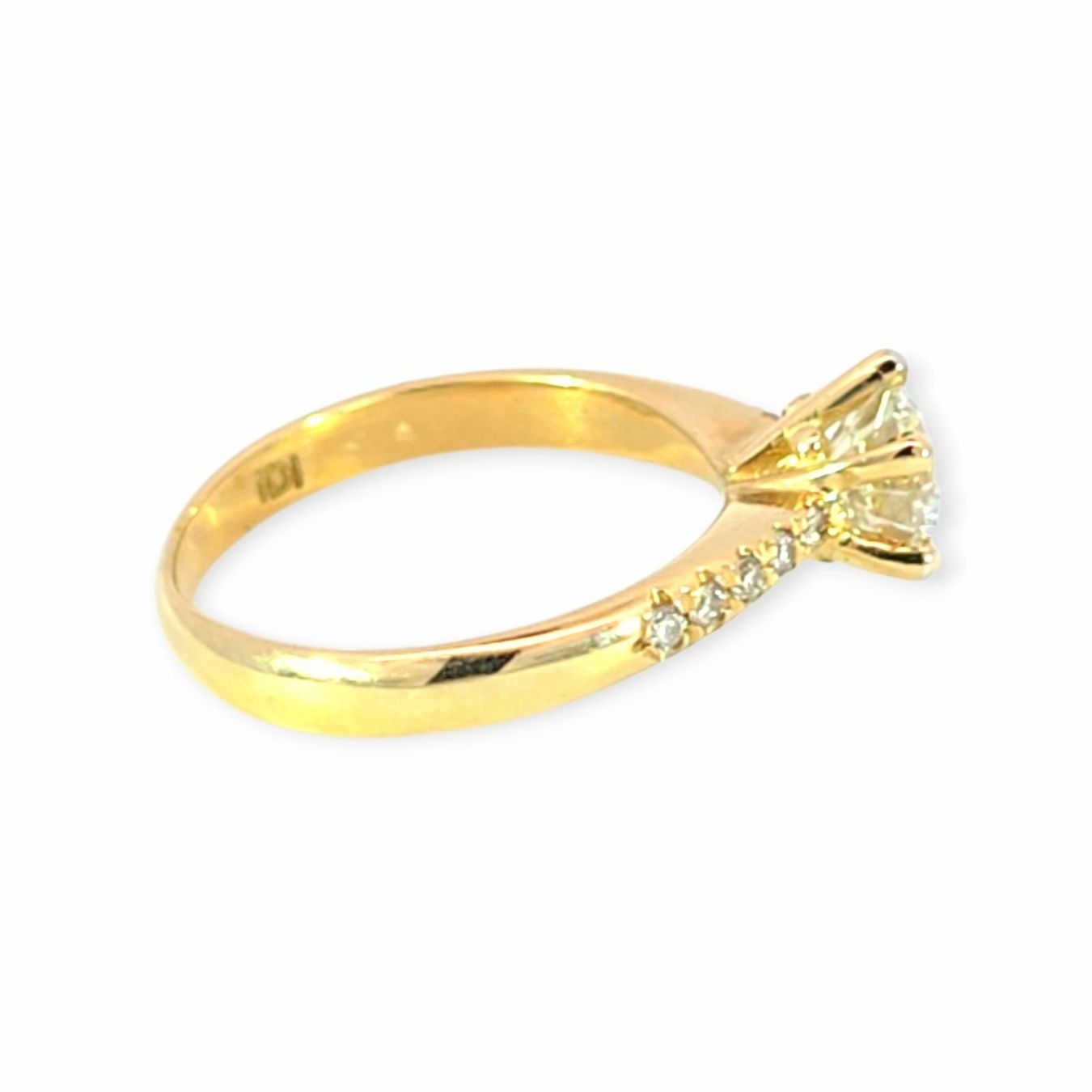 Anelli: Diamant-Ring 14k Gelbgold 1,02ct – Nuovo e nell'imballaggio originale da Illnau venduto da Juwelier_Mahler_GmbH 2