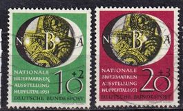 BRD, Mi 141-142 ⊙