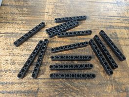 lego 40490 lot de 14 pièces Black Technic, Liftarm