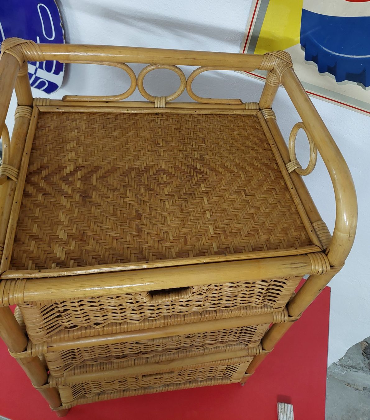Regale: Vintage Designklassiker Rattanmöbel – Gebraucht aus Siblingen von rantiques 5