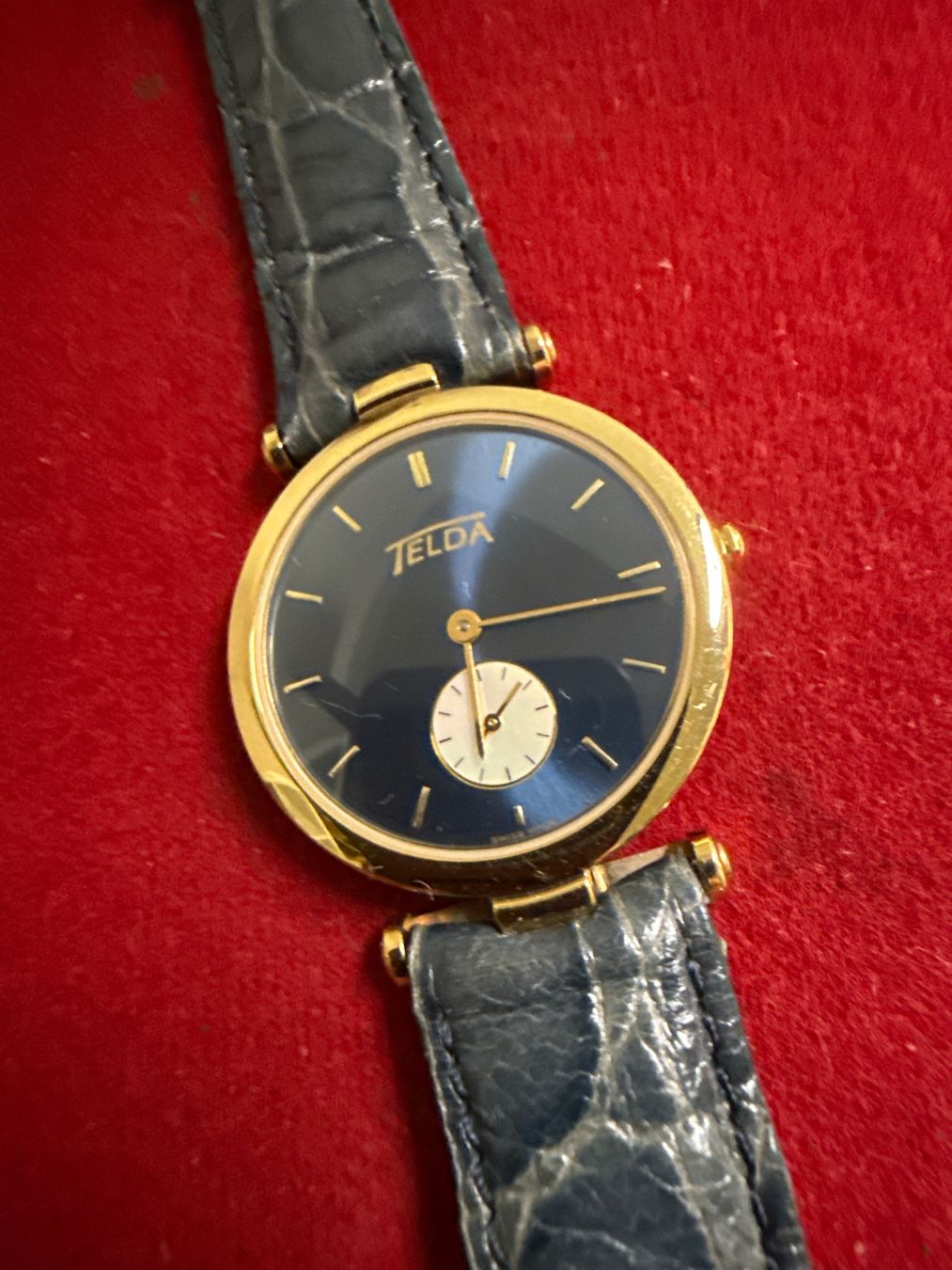 Montres: Telda Quarz 33 mm Nos – Neuf (Voir description) à Pfeffingen par Allhandelklgwatches