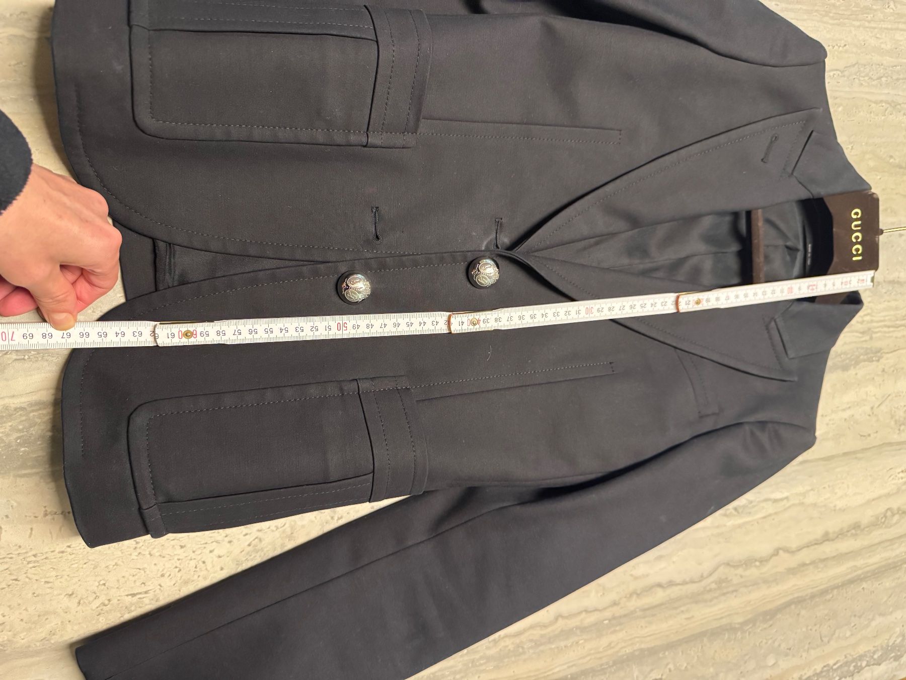 Gucci Giacche: Gucci black blazer 34 – Usato da Thalwil venduto da 0041angel 8