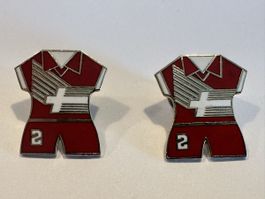 2 Trikot Pin Schweizer Nati