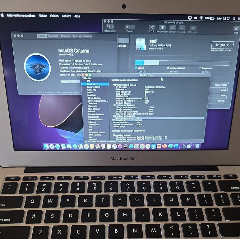 Apple Notebook: Lot 5x MacBook Air 11" – Usato da Renens VD venduto da MTD2211 5