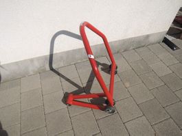 Motorrad-Ständer hinten