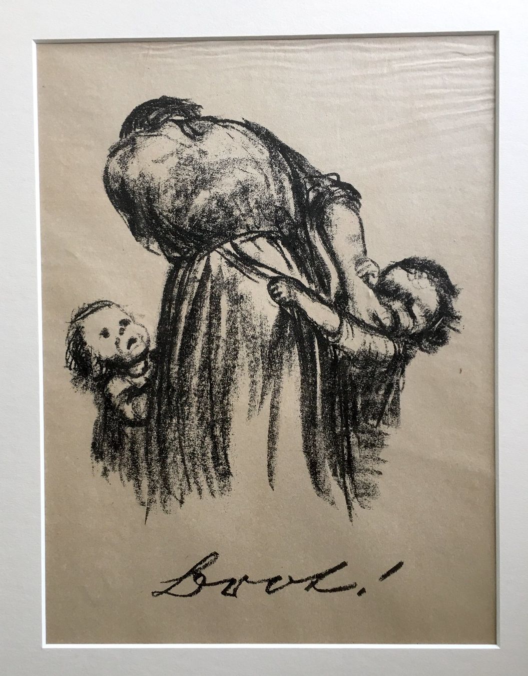 Grafica & Litografie: Käthe Kollwitz   "Brot!"  Zink- oder Strichätzung – Usato da Nennigkofen venduto da juhit 1