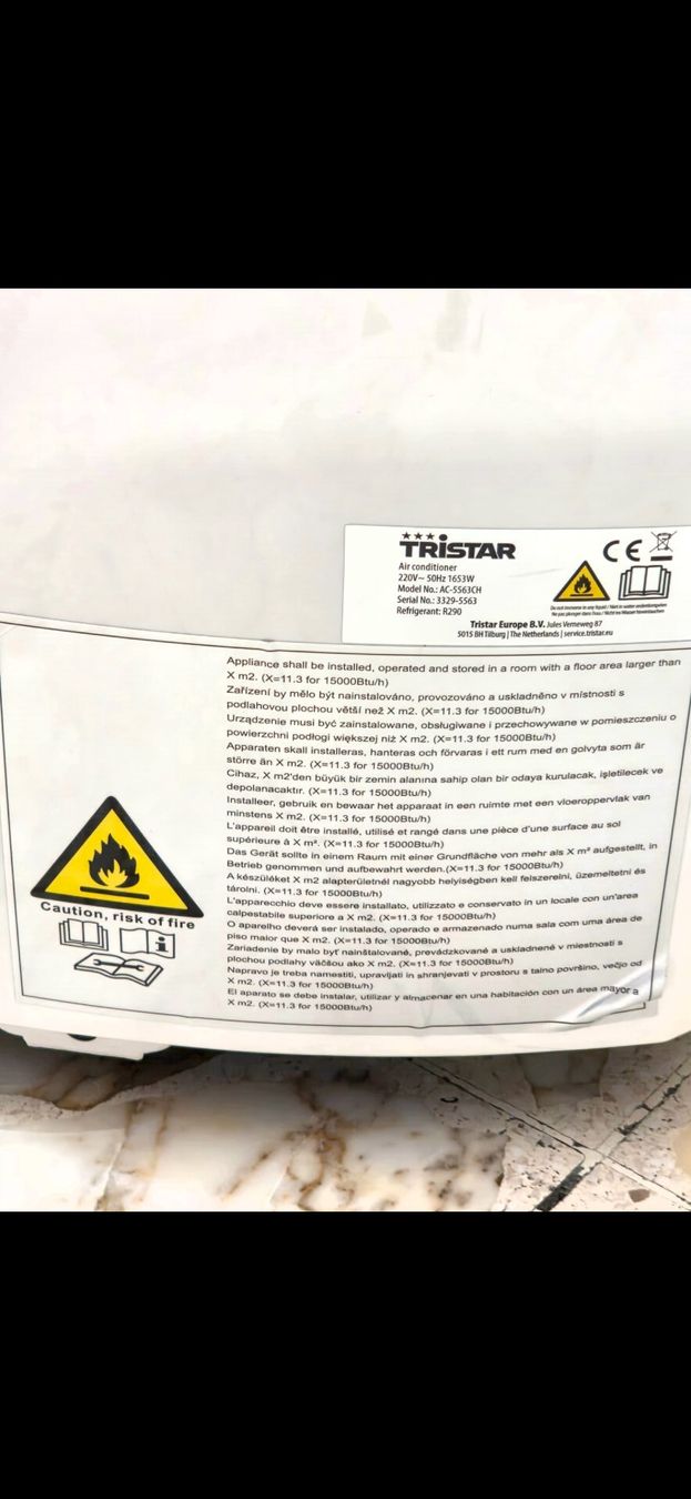 Klimageräte: Climatiseur mobile - Tristar AC-5563CH – Gebraucht aus Sion von Isabelle-France01 3