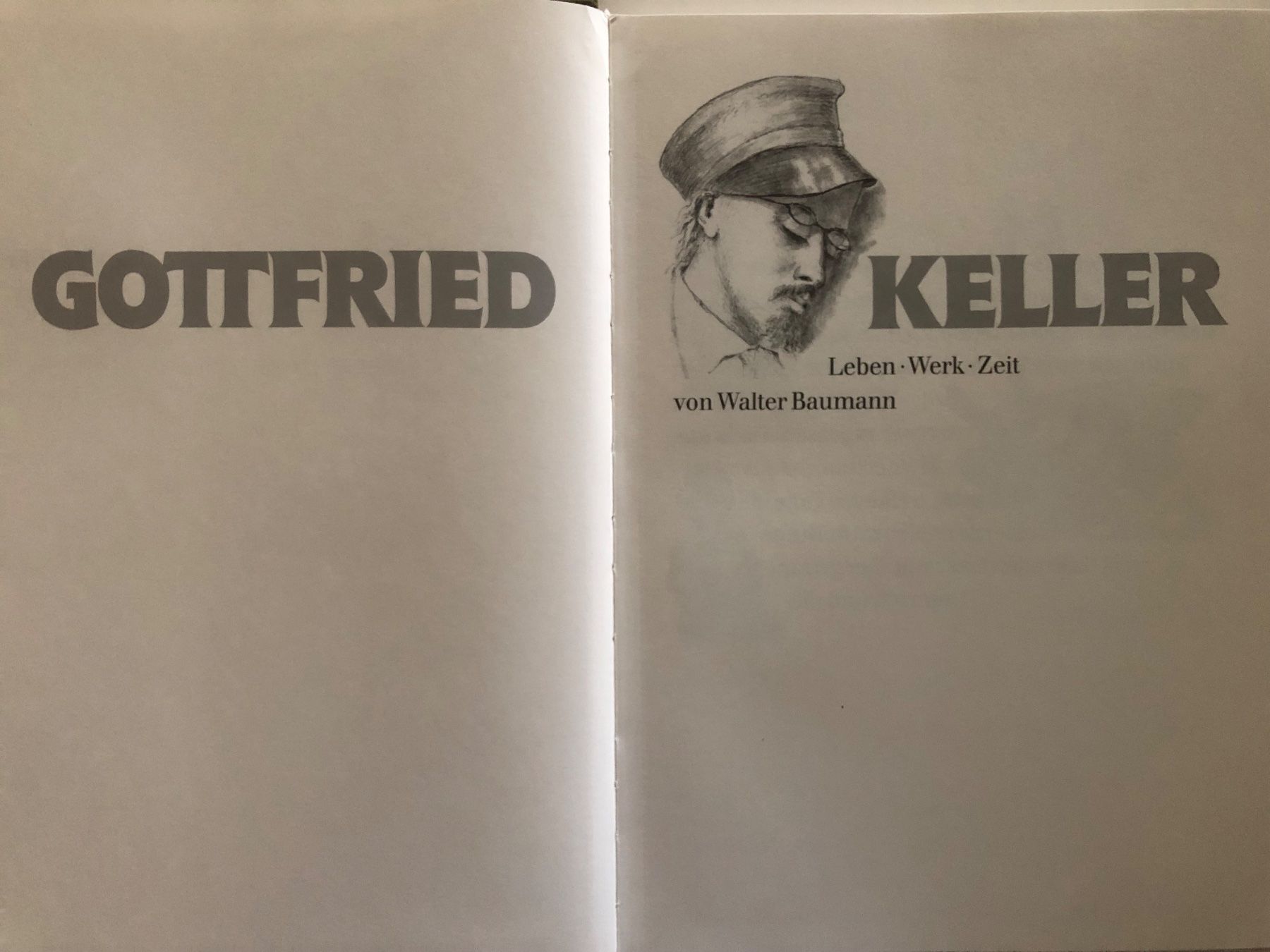 Libri: Gottfried Keller - Leben, Werk, Zeit – Usato da Pfäffikon ZH venduto da Wacardo 3