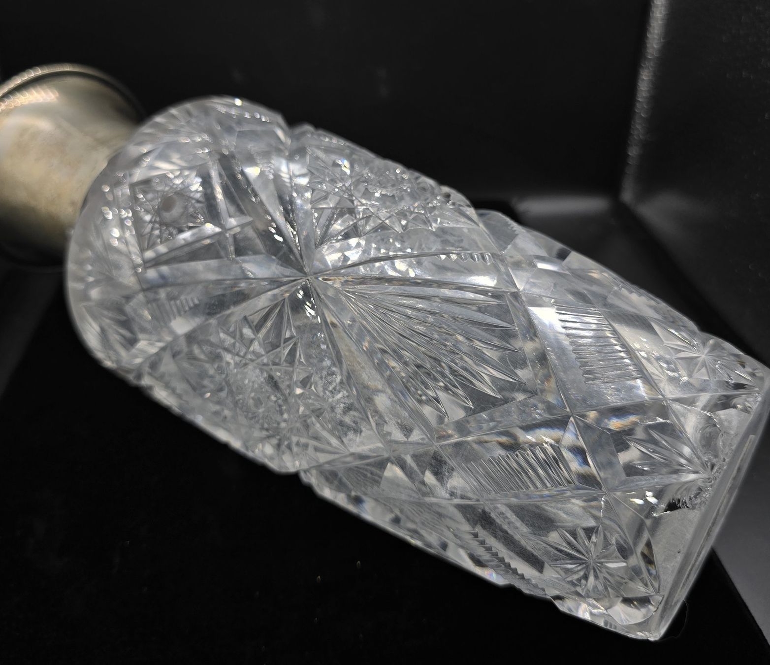 Vasi & Recipienti: Geschliffene Bleikristall Vase mit Silber Rand – Usato da Rorschacherberg venduto da snOOpydOg11 6