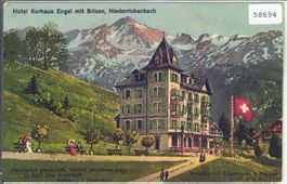 Hotel Kurhaus Engel mit Brisen - Niederrickenbach - Litho