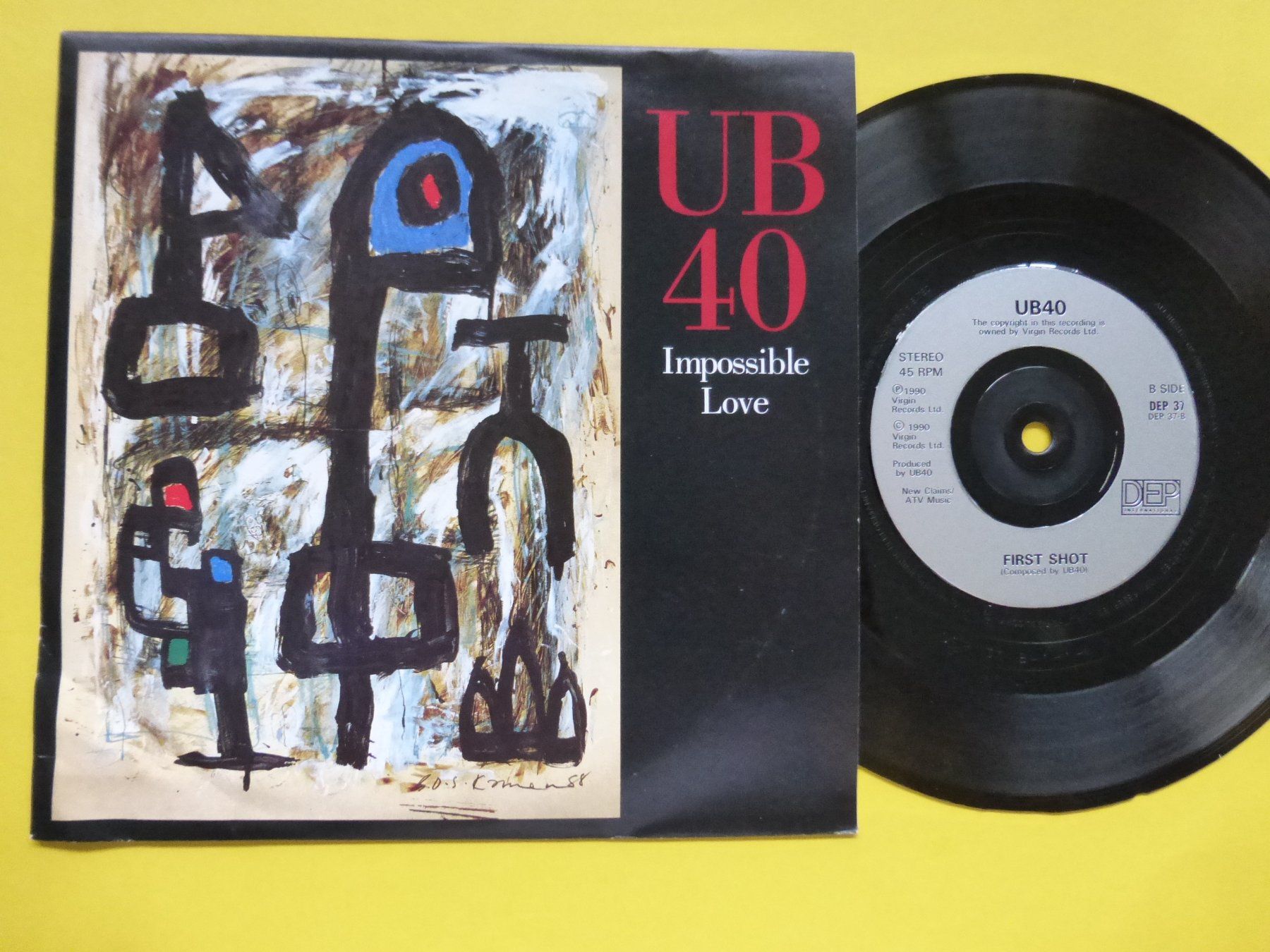 Dischi in vinile: UB40 – Impossible Love – Usato da Zürich venduto da Swiss57