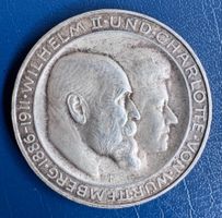 3 Mark Deutschland 1911 Hochzeit - Wilhelm II Charlotte
