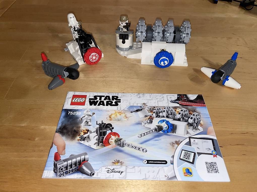 Star Wars Kit di costruzioni: LEGO Star Wars 75239 Action Battle Hoth Generator Attack – Usato da Giebenach venduto da Flaz78