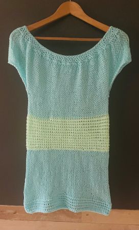 Long Shirt Neu aus Milk Cotton Grösse M