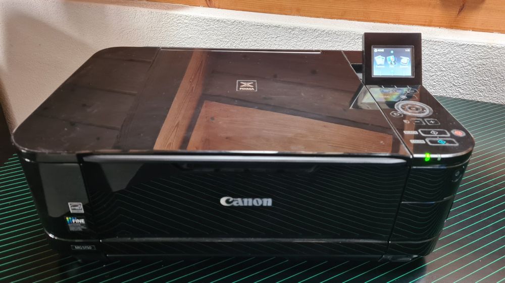 Housse Anti-poussière Sur Mesure Pour Imprimante Canon Pixma MG5150 - Noir - Fabriqué En Allemagne - 8