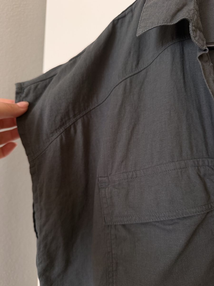 Camicette: Old Navy Hemdbluse kurzarm Olive Gr. XL Sommer – Usato da Langnau am Albis venduto da Schneeflocke92 2