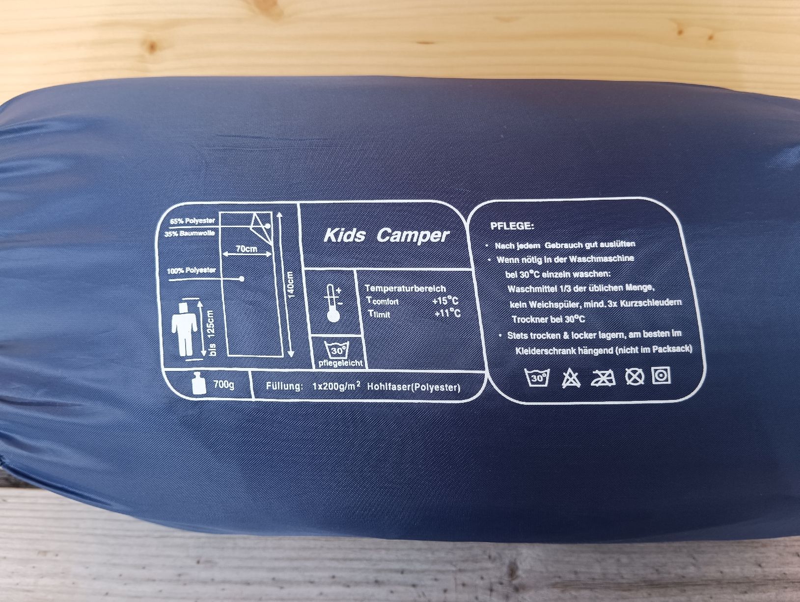 Schlafsäcke: Berger Kids Camper Kinder-Schlafsack – Gebraucht aus Densbüren von H-76 3