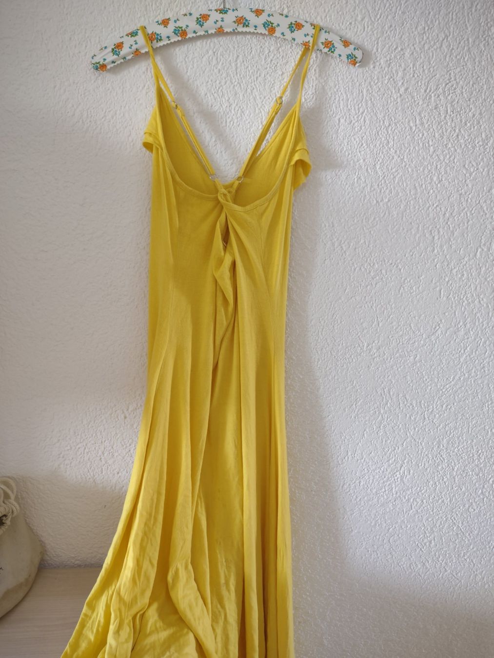 Kleider: Robe longue jaune avec volants taille S – Gebraucht aus Gasel von any_zyw8 1
