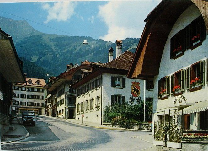 Cartoline postali: FRUTIGEN Dorfpartie – Nuovo (secondo la descrizione) da Jona venduto da philajona