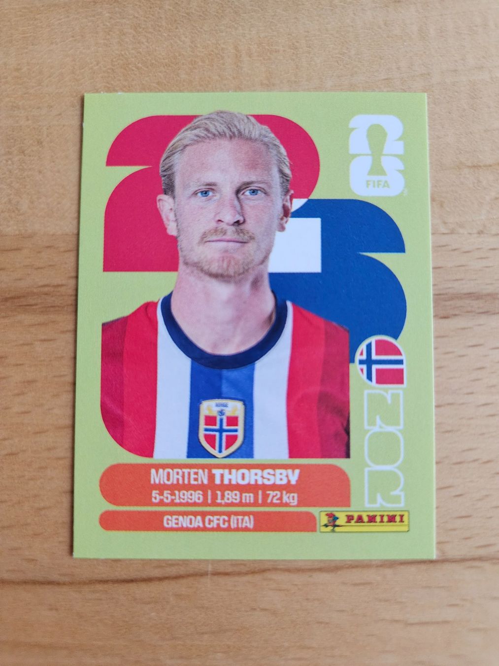 Panini Carte collezionabili: Panini WM 2026 NOR 9 – Nuovo (secondo la descrizione) da Winterthur venduto da melac