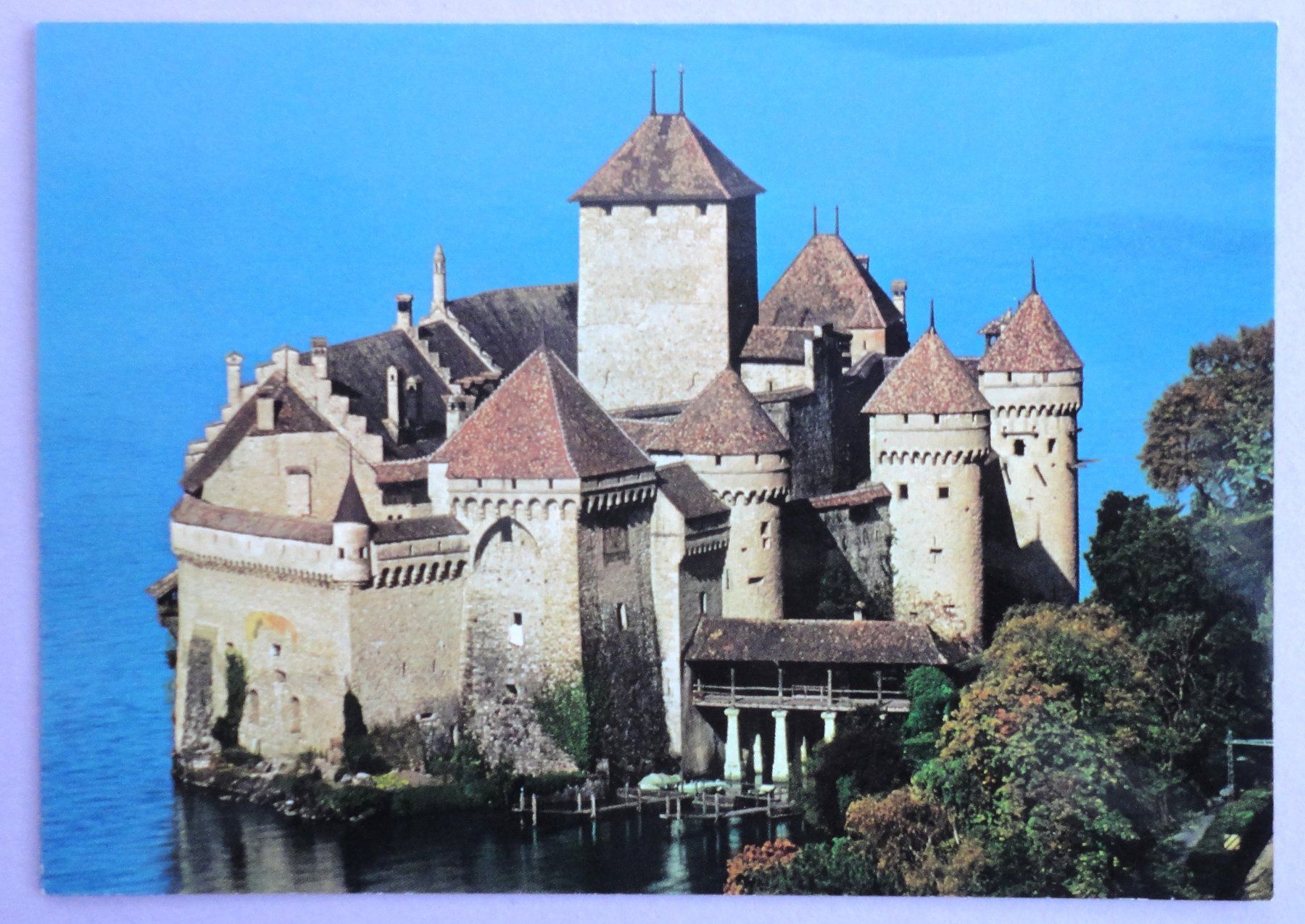 Ansichtskarten: Château de Chillon – Gebraucht aus Fétigny von Billy2miny