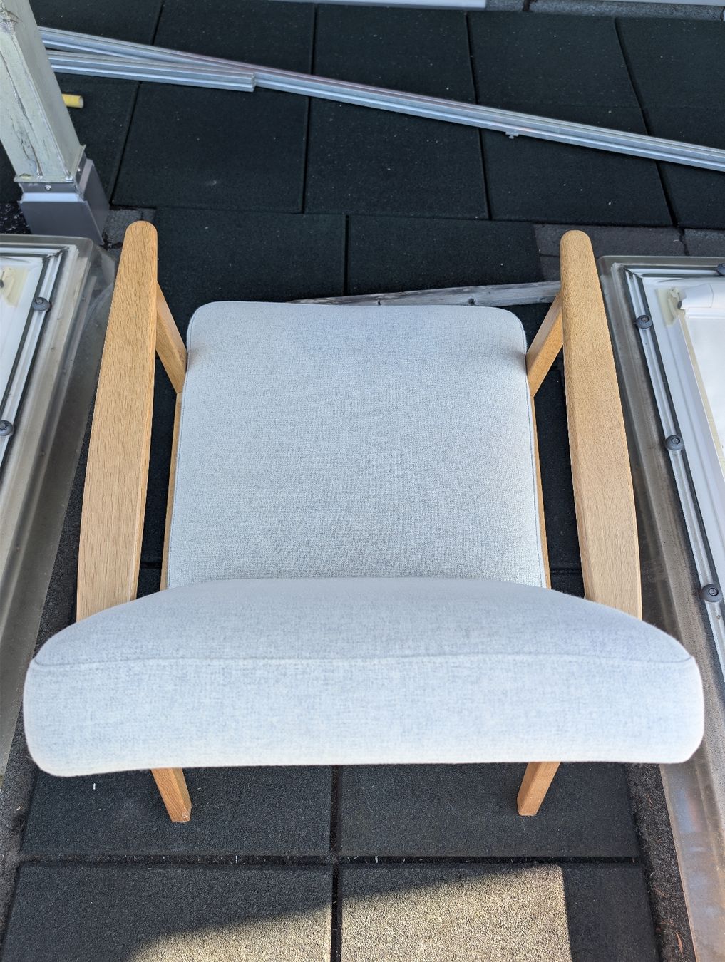Ikea Poltrone: Ekenäset Sessel Eiche/Gunnared Beige – Usato da Neuendorf venduto da borns 3