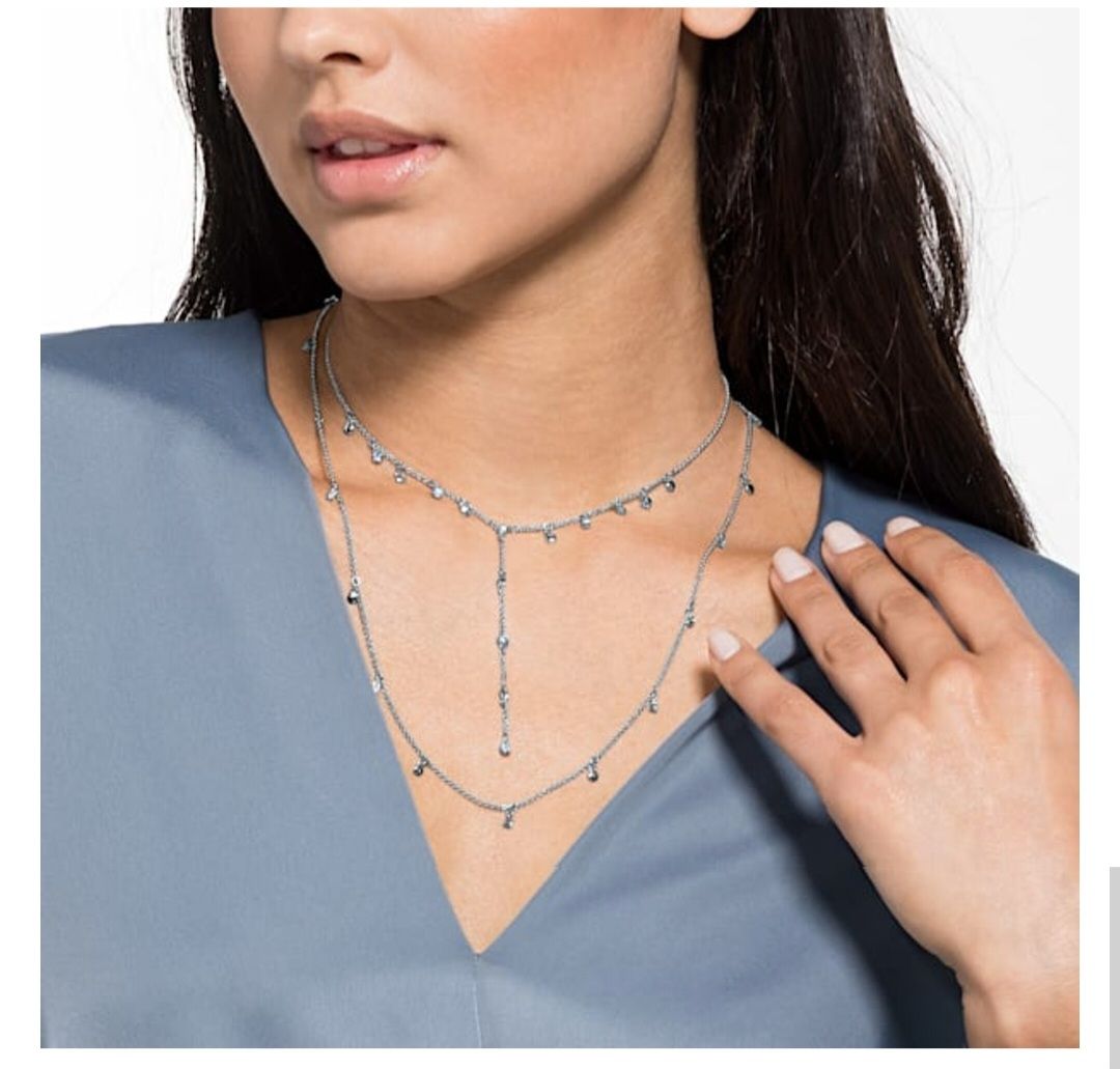 Swarovski Catenine: Swarovski Kette 2-teilig – Usato da Oberentfelden venduto da Principessa75 2