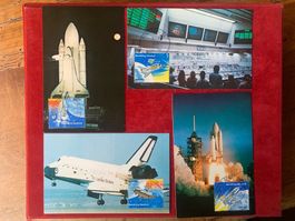 KENNEDY SPACE CENTER - 1ST DAY OF ISSUE March 1982 - 4 Cards