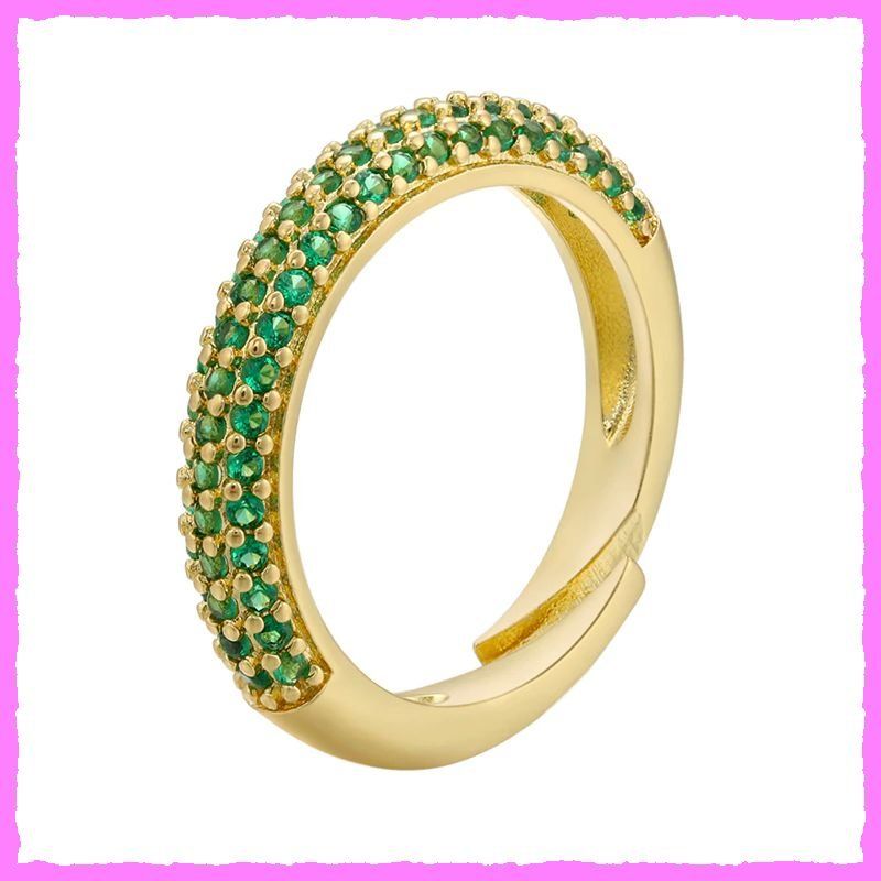Anelli: Bezaubernder Ring mit Zirkonia / Ringgrösse verstellbar – Nuovo e nell'imballaggio originale da Oberglatt ZH venduto da Diamond-Girl