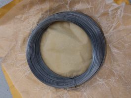 2 Rollen × 1kg Stahldraht Ø 0.6mm