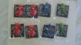 8 Joujou Chips Figuren PJMASKS ungeöffnet
