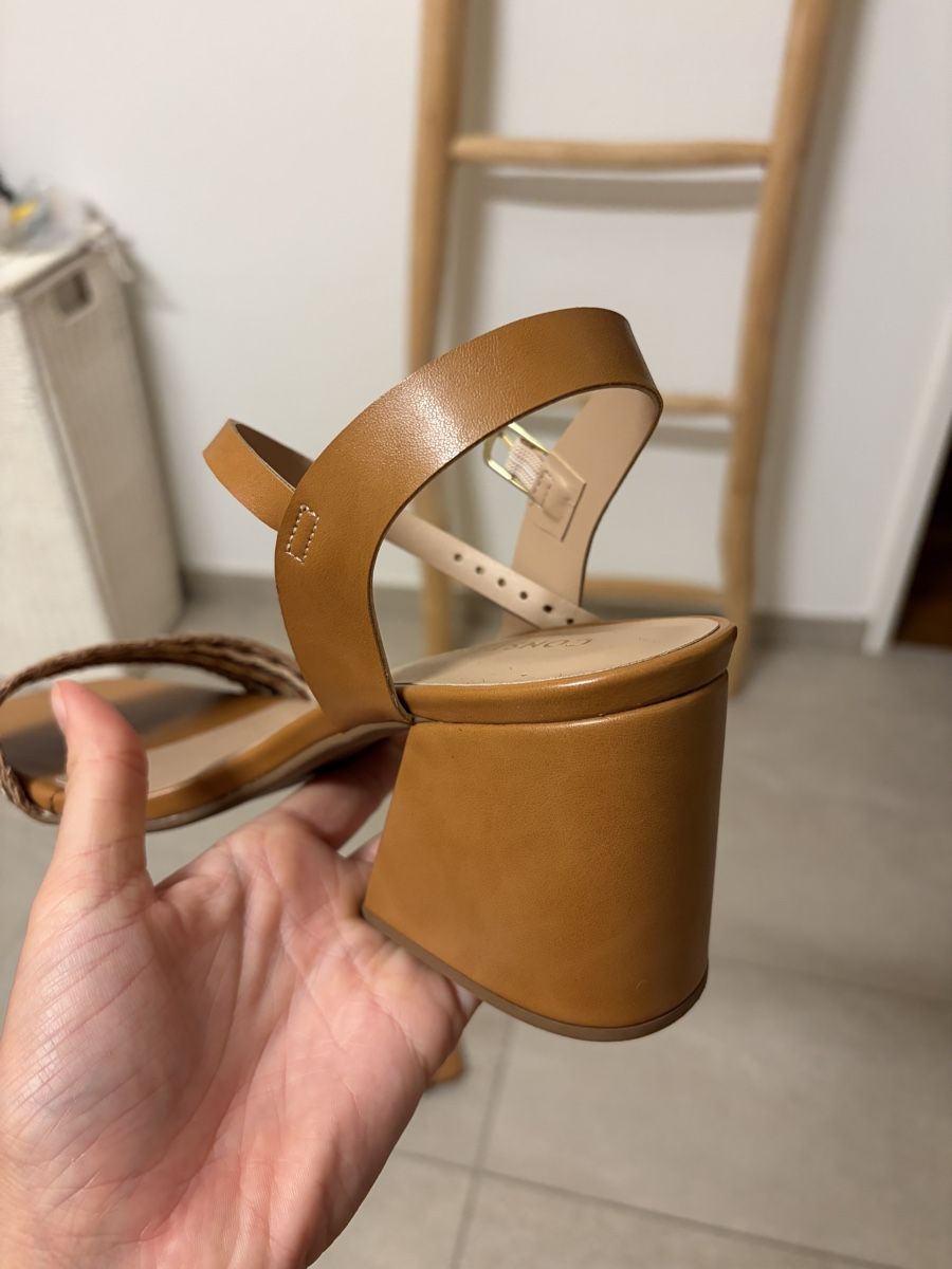 Scarpe da donna: Damen Stilettos Grösse 39 - cognacfarben – Nuovo (secondo la descrizione) da Meilen venduto da SabrinaK1992 4